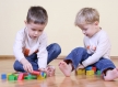 playing with blocks