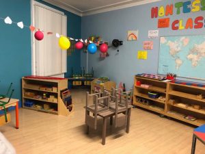 All tidied up in our Barrow Street montessori class